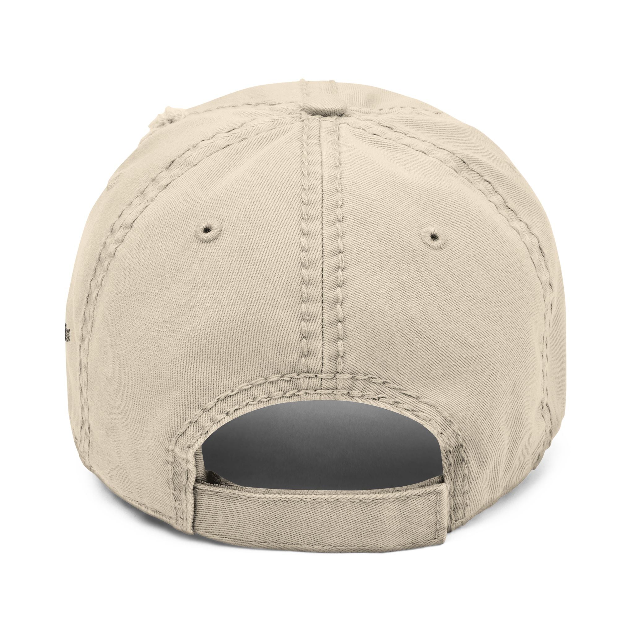 My God Era Edition - Distressed Orange Embroidered Cap