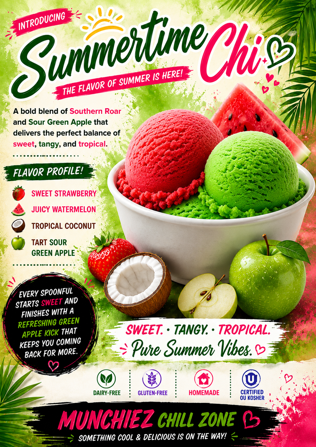 2 for $7 Munchiez Chill Zone Dairy-Free Frozen Dessert 5 oz