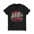 God-Dependent in This Era V-Neck Tee
