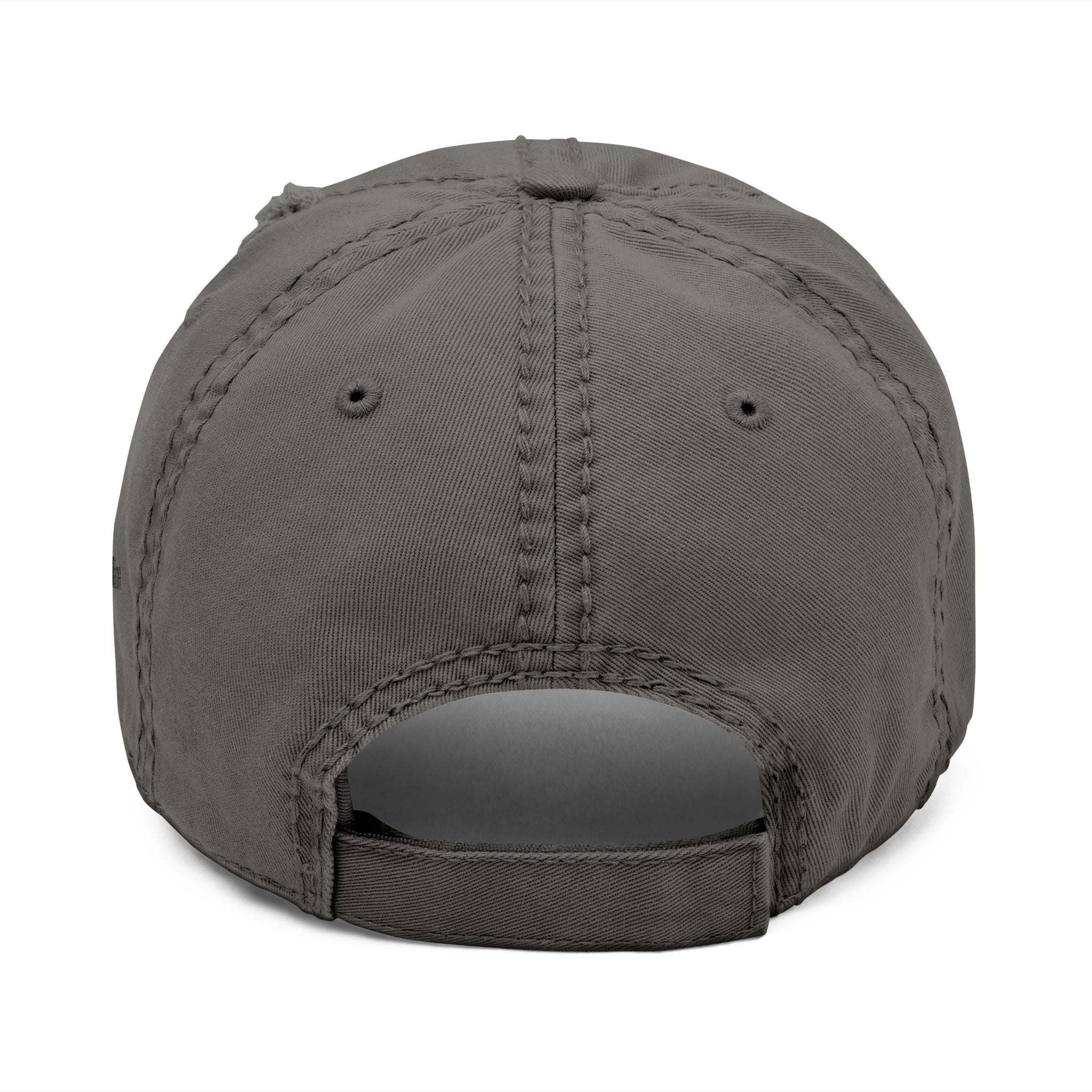 My God Era Edition - Distressed Orange Embroidered Cap