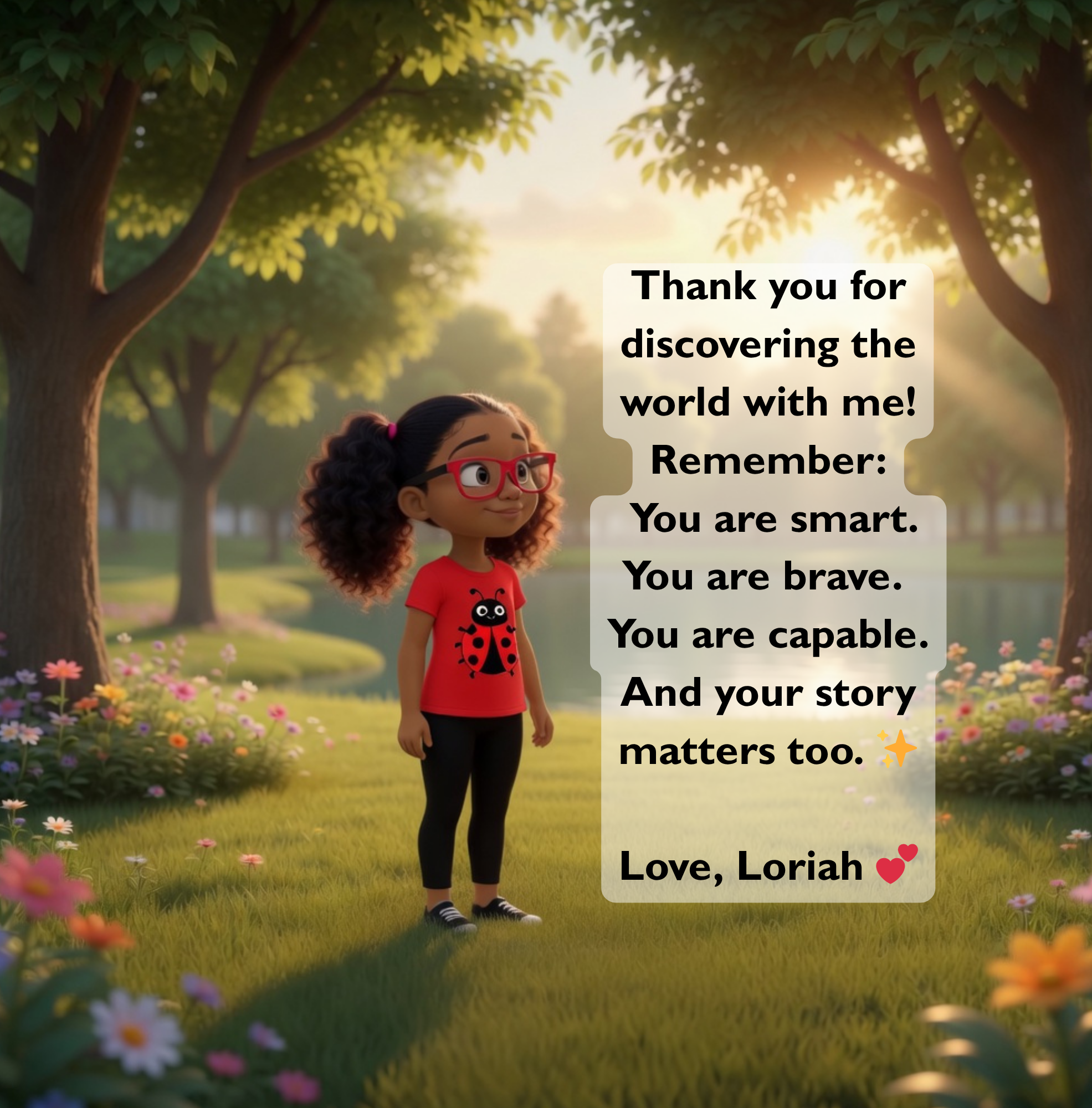 Loriah’s World: Becoming Me One Discovery At A Time