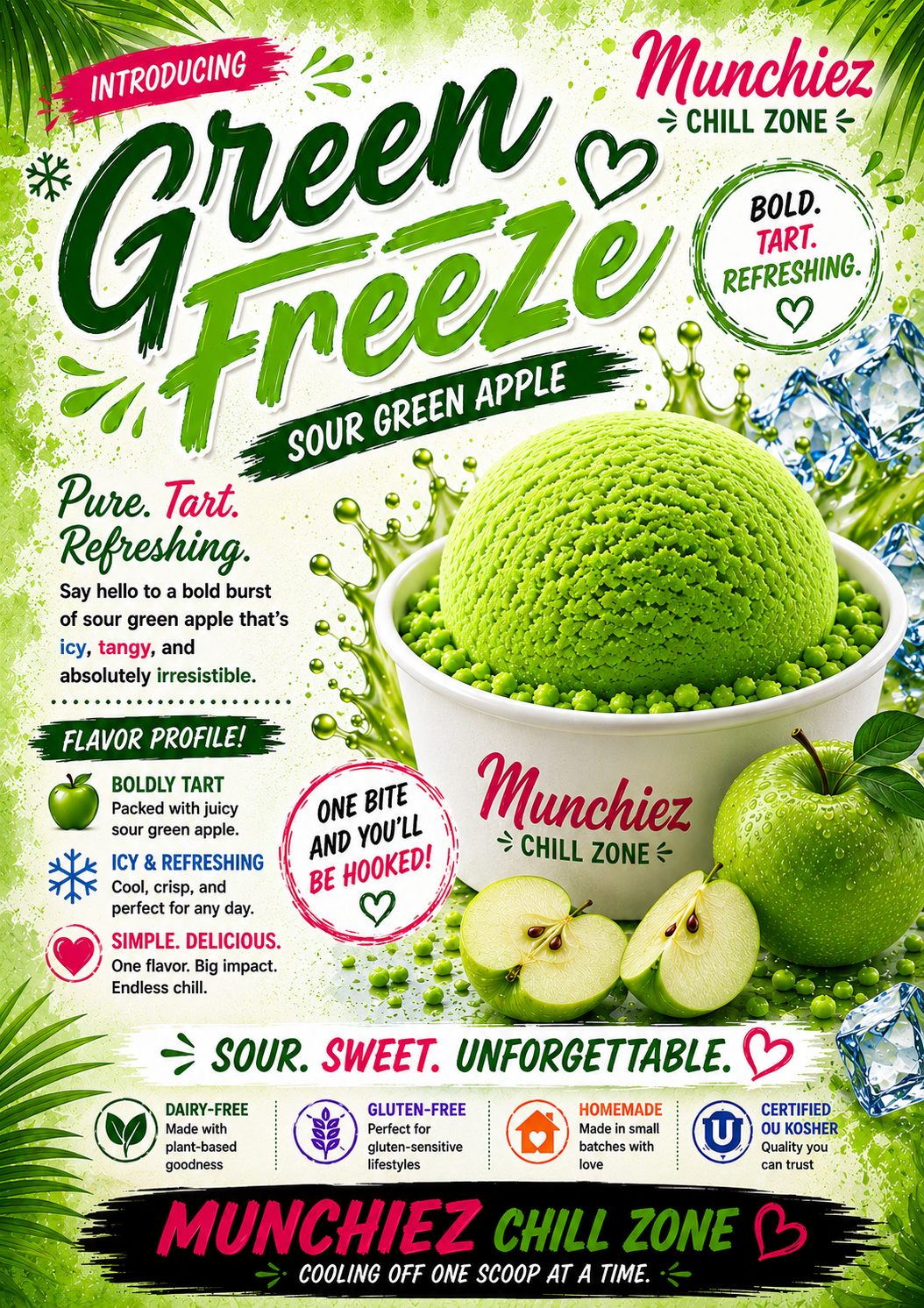 Munchiez Chill Zone Dairy-Free Frozen Dessert 5 oz